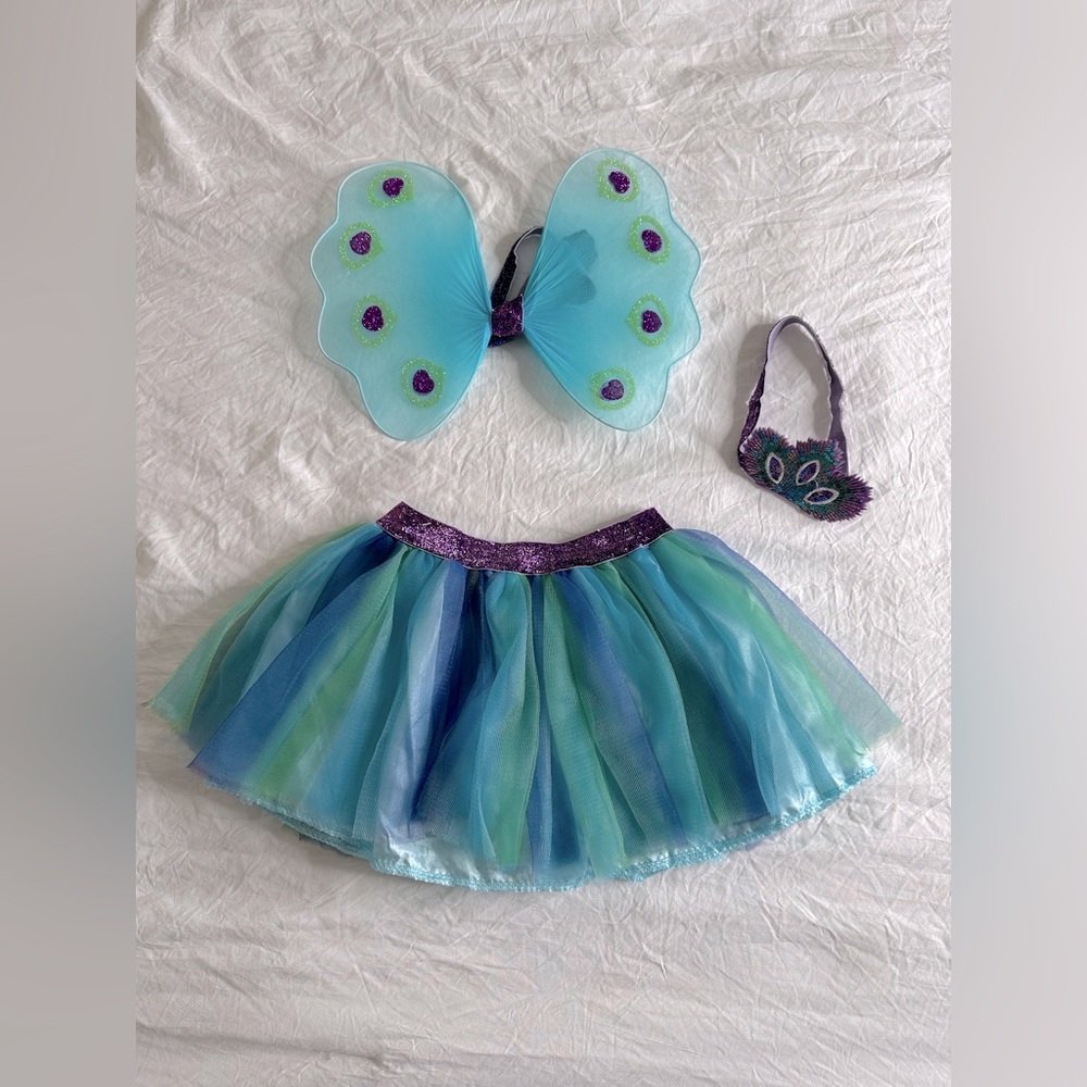 Peacock Fairy Halloween costume size 12-24 months
